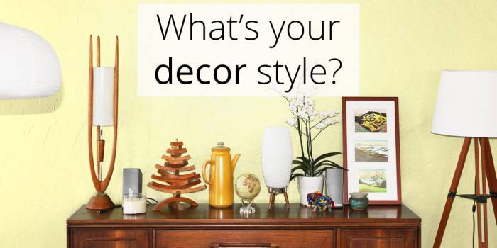 How to describe your home decor style