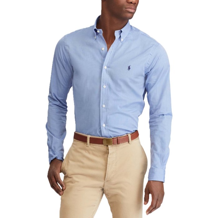 Polo dress shirts for men