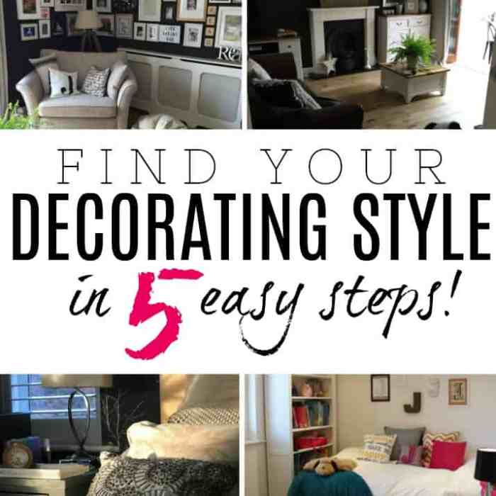 How to find my decorating style