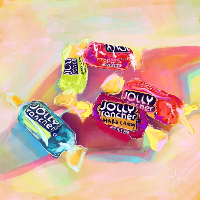 How to make a jolly rancher decoration