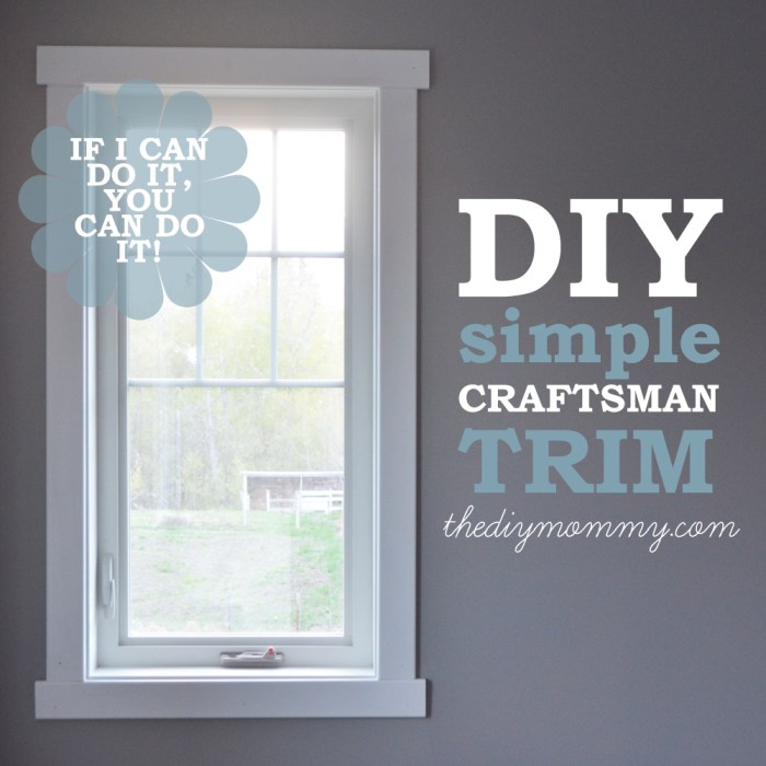 How to decorate craftman windows