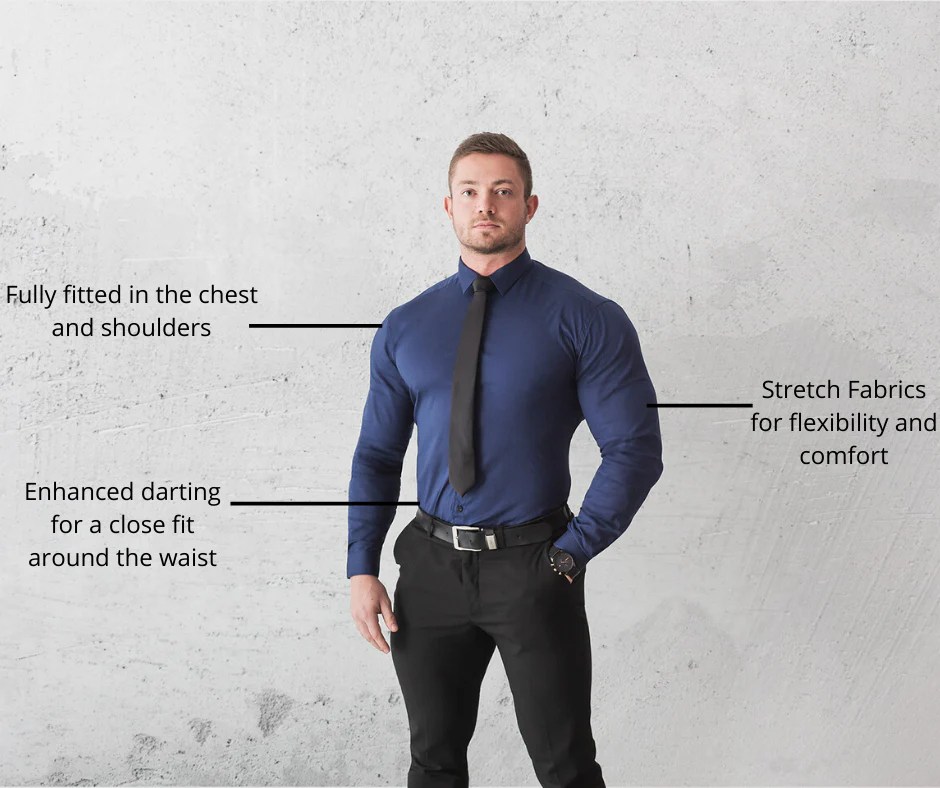 Best men's dress shirts for athletic build