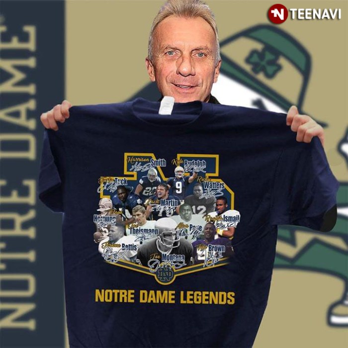 Notre dame men's dress shirts