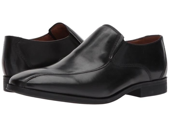 Slip on dress shoes mens black