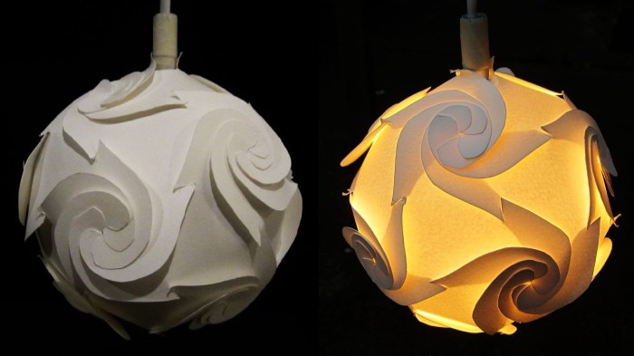 How to make paper lamp for decoration