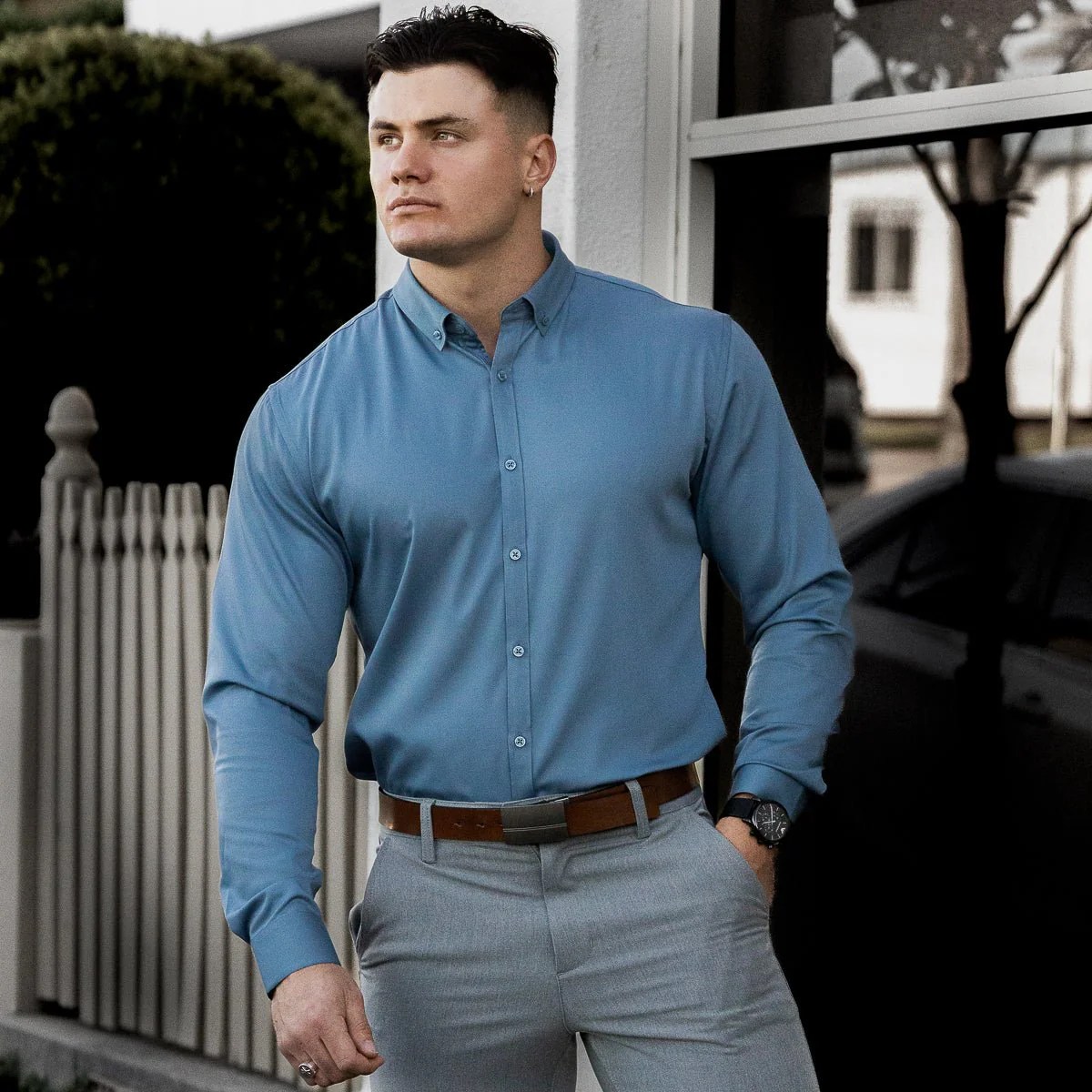 Best men's dress shirts for athletic build